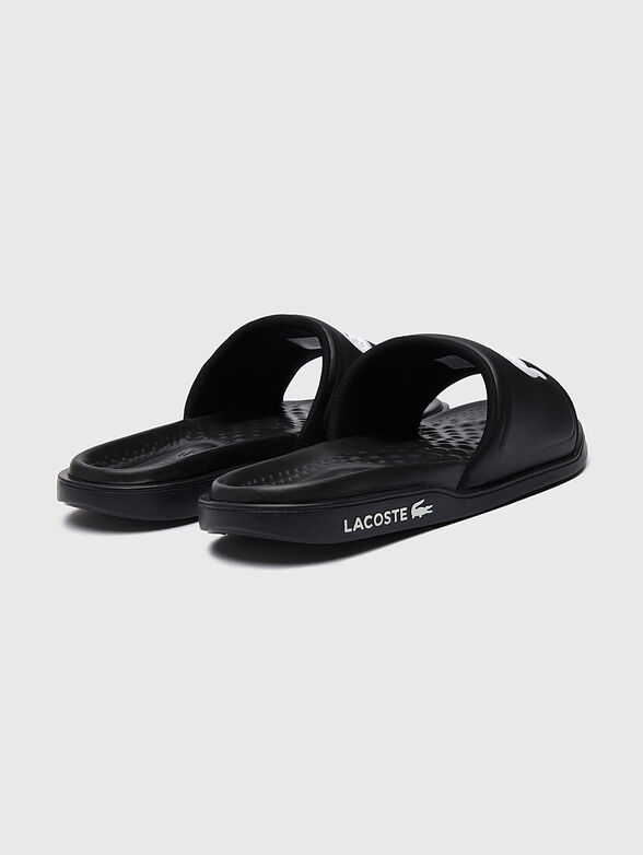 CROCO DUALISTE black beach slippers - 4
