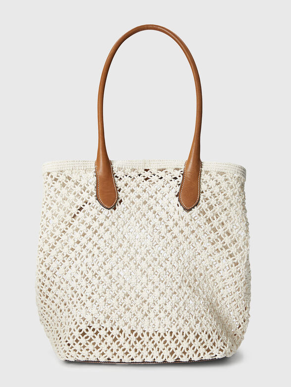Knitted bag with small purse - 5