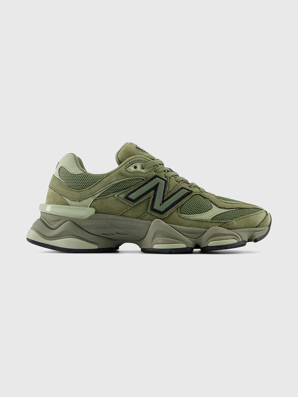 9060 textile and suede sneakers - 1