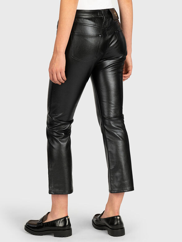 KICK faux leather trousers  - 2