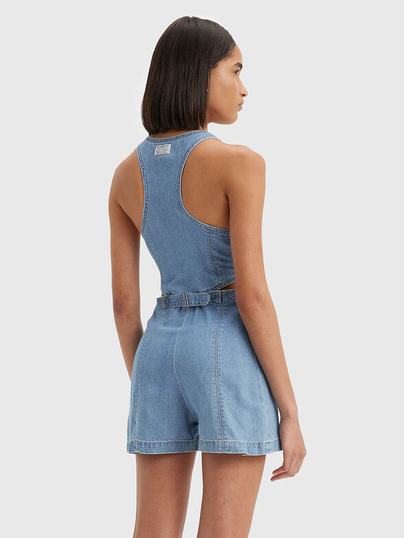 Cutout short romper  - 2