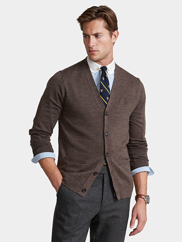 Cardigan with buttons - 1