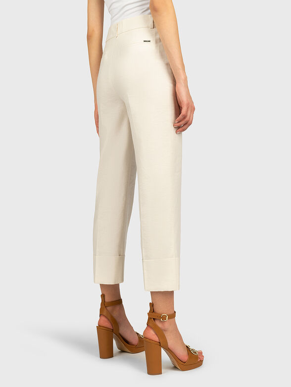 High-wasted chino trousers - 2