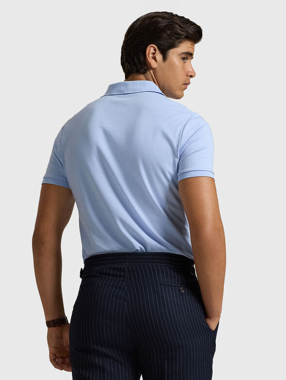 Polo shirt in light blue colour - 3