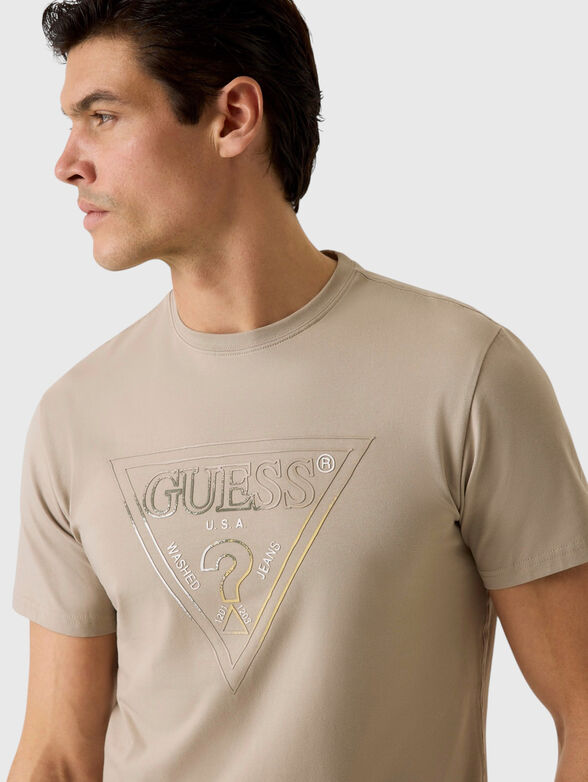 Cotton-blend T-shirt  - 4