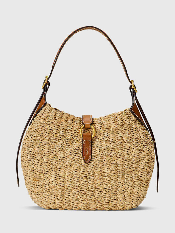 Raffia small shoulder bag - 3