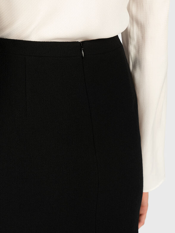 Pencil skirt in black color - 3
