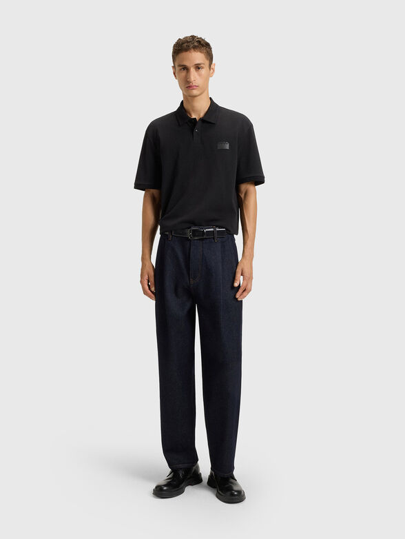 Short sleeve cotton polo shirt - 2