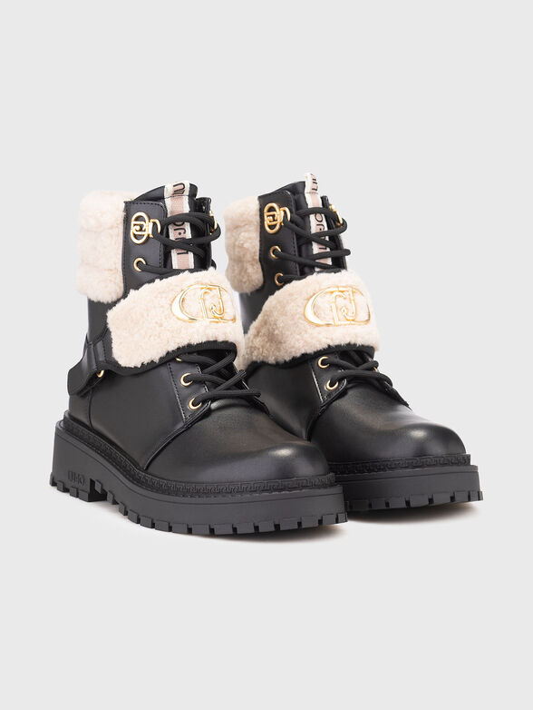 RUMI 40 leather ankle boots - 2