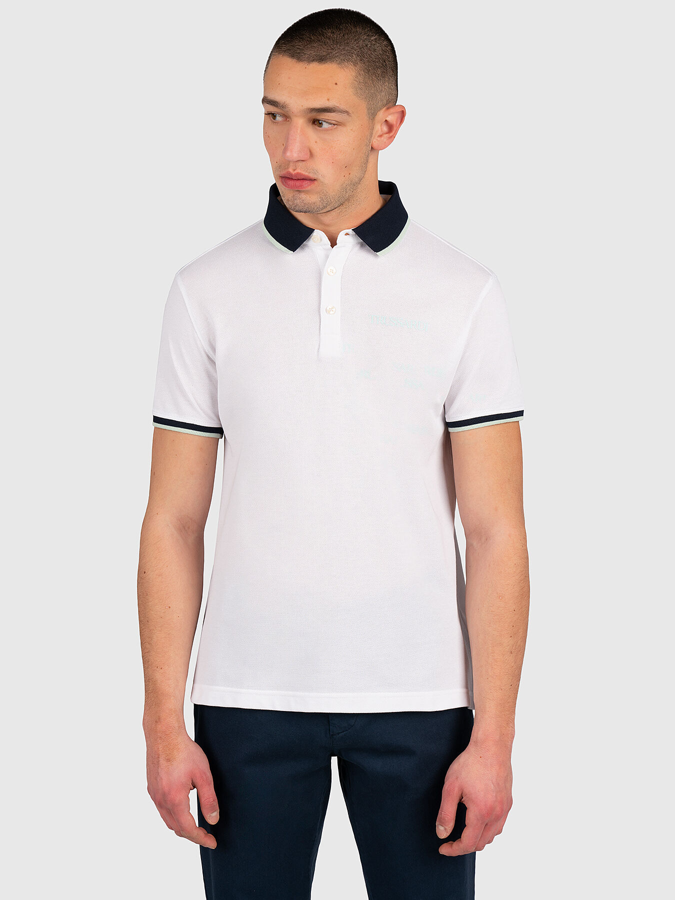Trussardi polo hot sale
