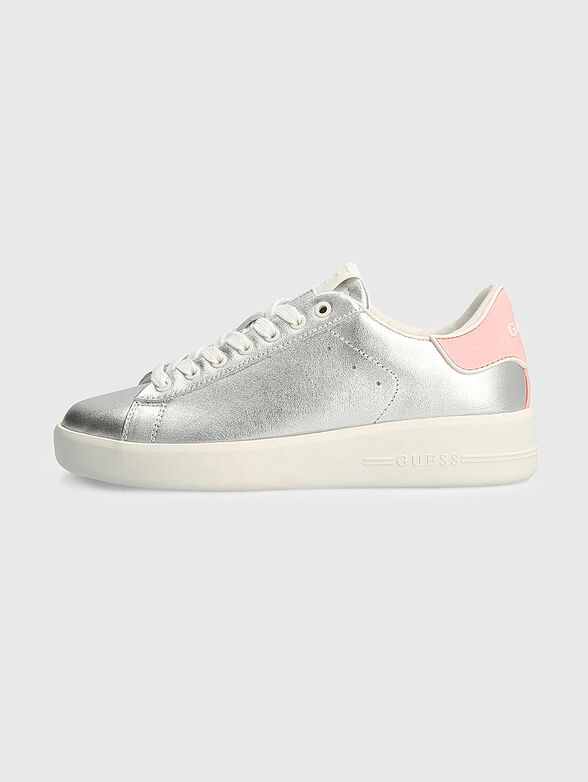 Silver sneakers - 1