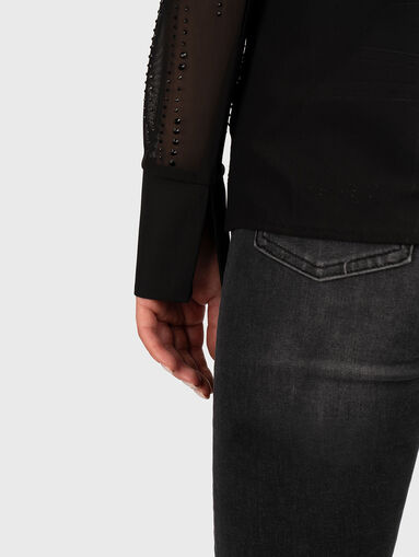 Shirt with semi-transparent effect - 5