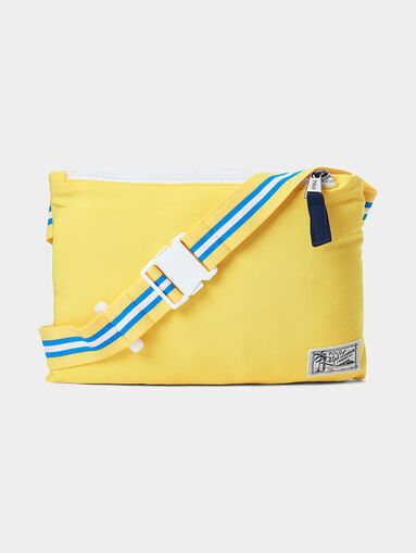 Packable jacket in yellow color - 5