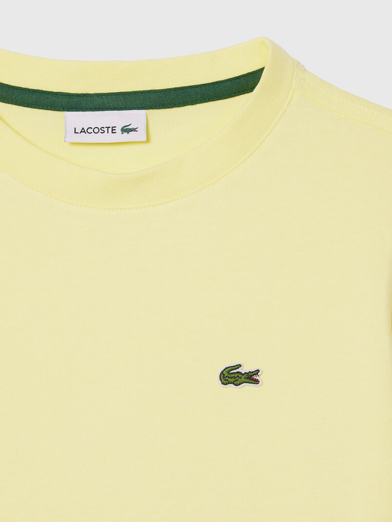 Cotton T-shirt with logo  - 3