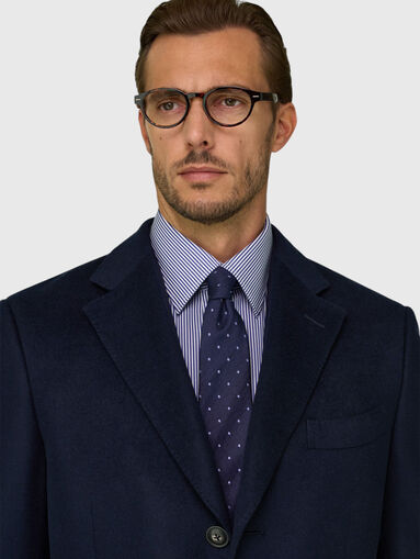Single breasted wool coat - 4