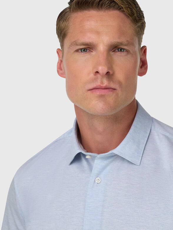 Light blue shirt  - 4