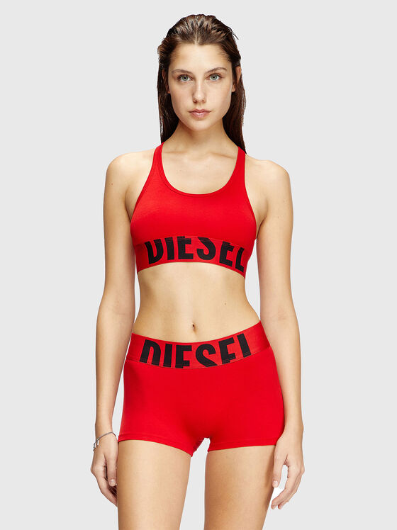 Бюстие с лого акцент - 1