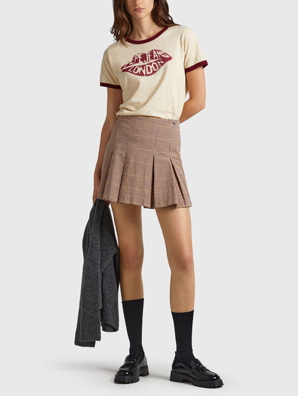 CLOUDY T-shirt with contrasting details - 2