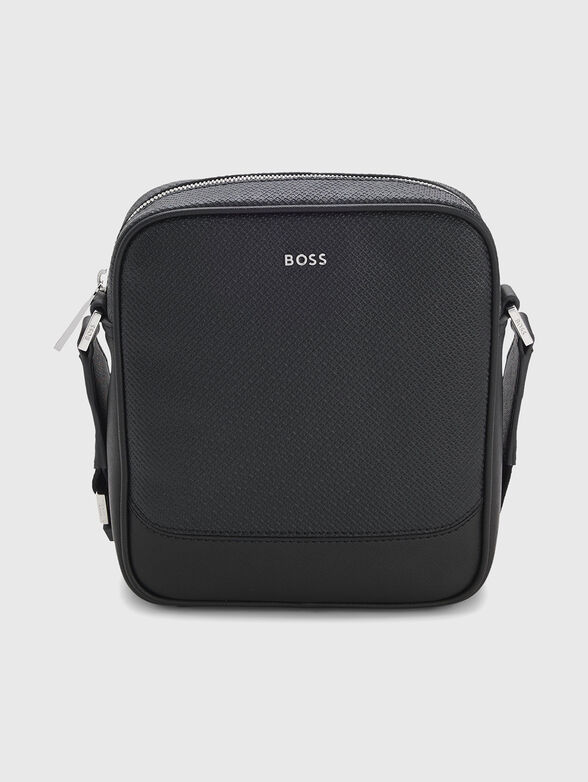 Black bag with a logo detail - 1