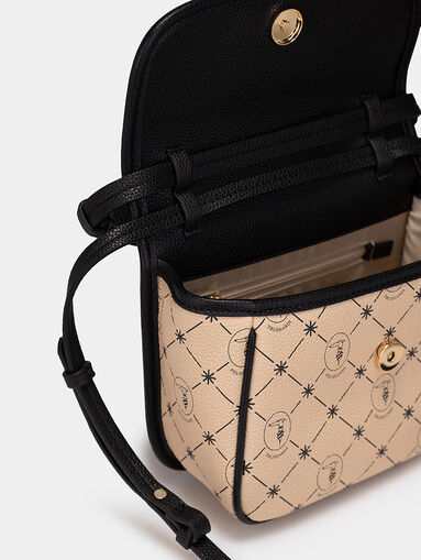 CLAVEL Bag with monogram logo print - 5