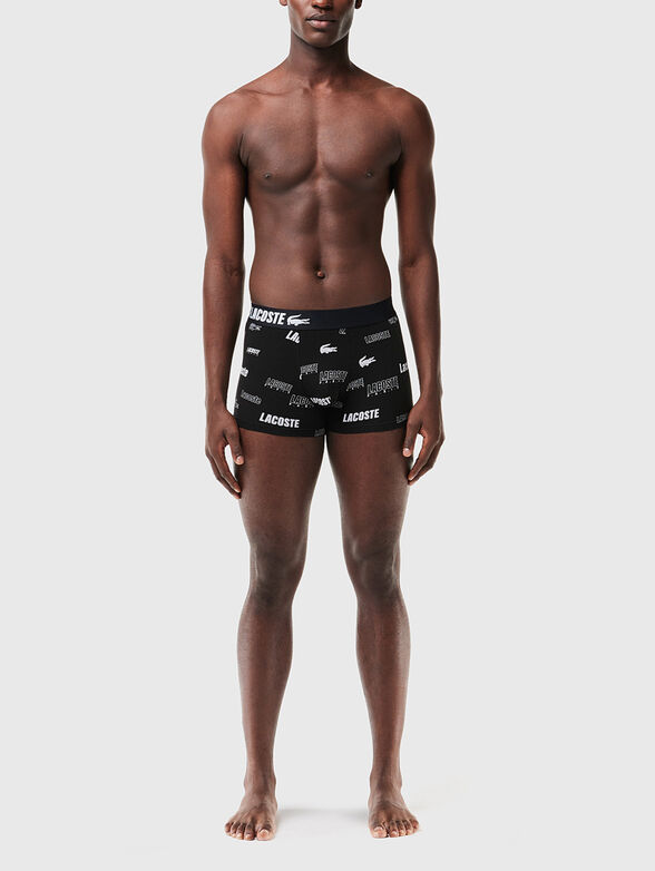 Set of three boxers with logo details - 2