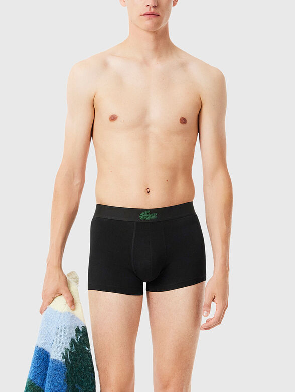 Set of three pairs of boxer with logo - 2