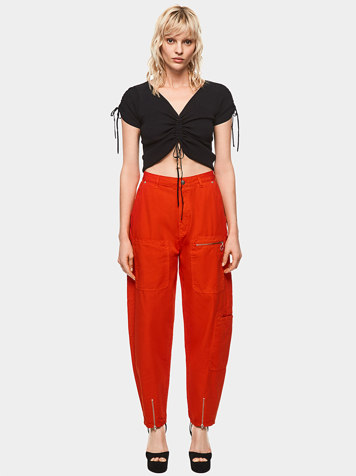 Dua lipa x pepe jeans straight leg hot sale