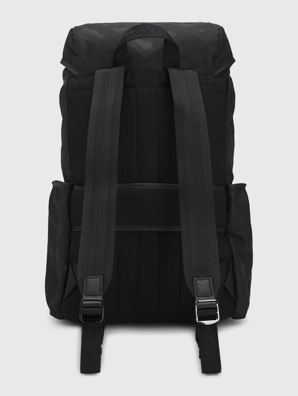 Backpack with monogram logo print - 2