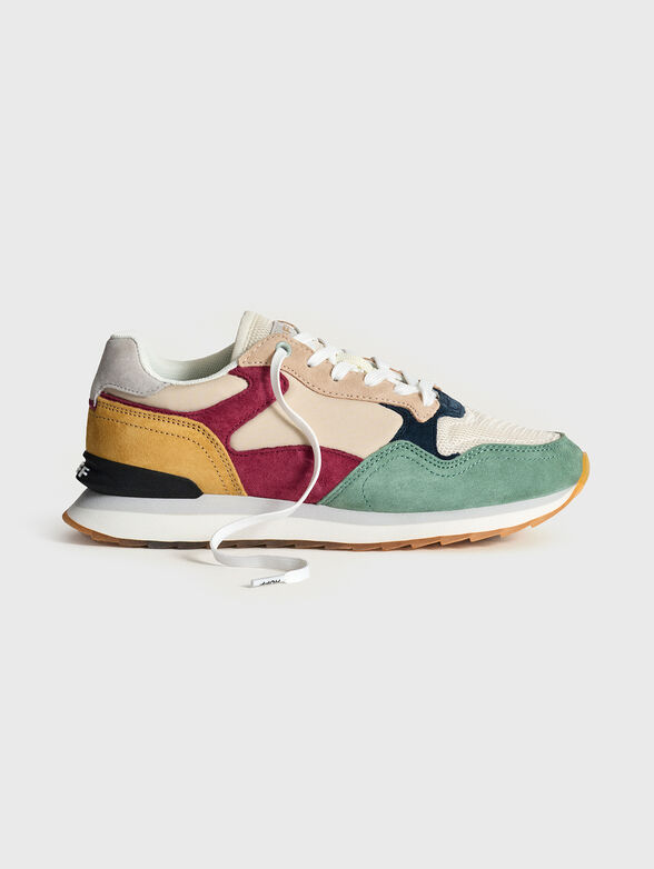 MONTREAL sports shoes in suede and textile - 0
