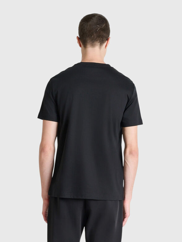 Cotton black t-shirt - 2