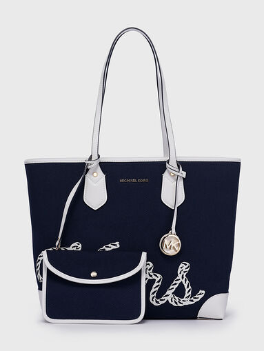 Tote bag with contrasting logo print - 3