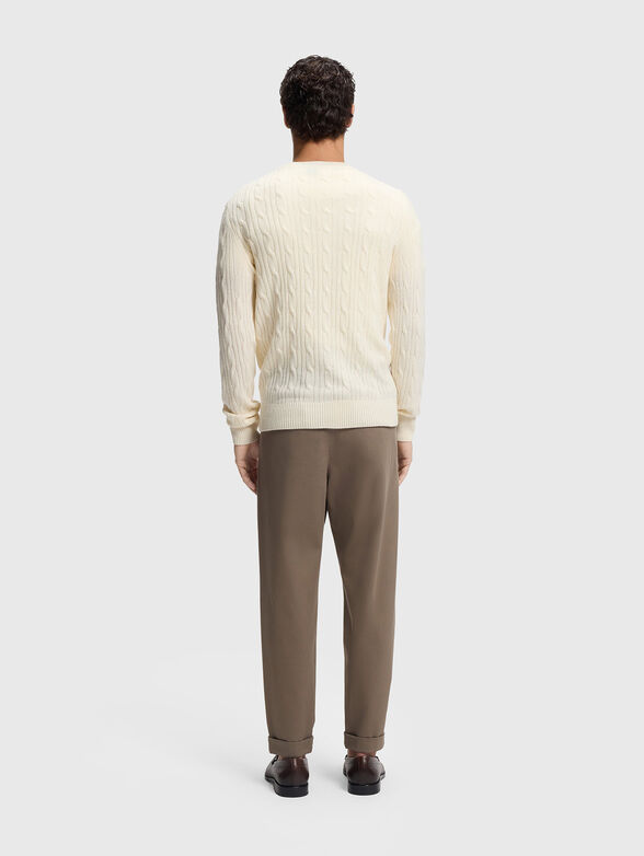 Wool and cashmere sweater - 3