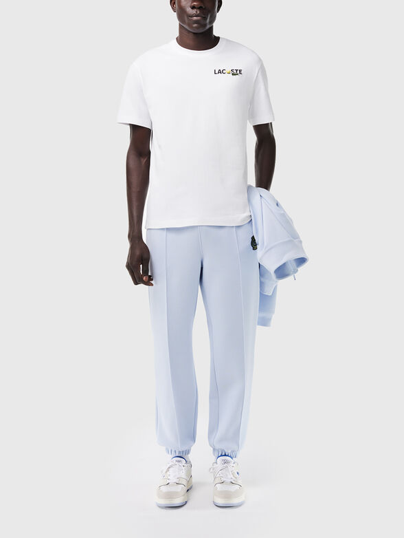 Cotton T-shirt with print - 4