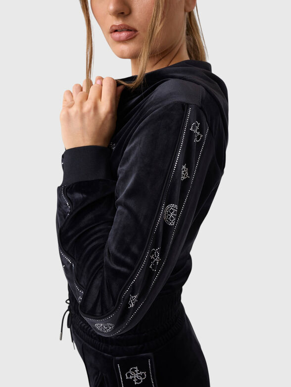 Rhinestones sweatshirt - 3