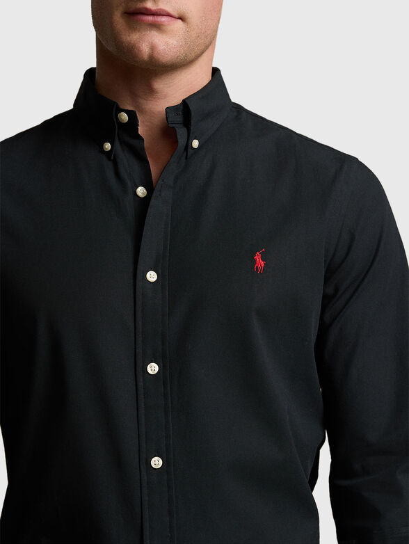 Black shirt with logo  - 4