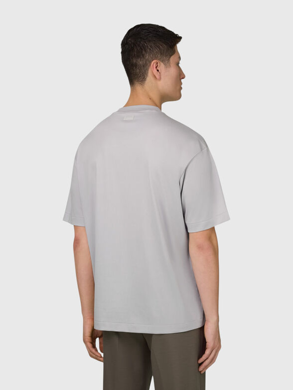 Cotton-blend T-shirt - 3