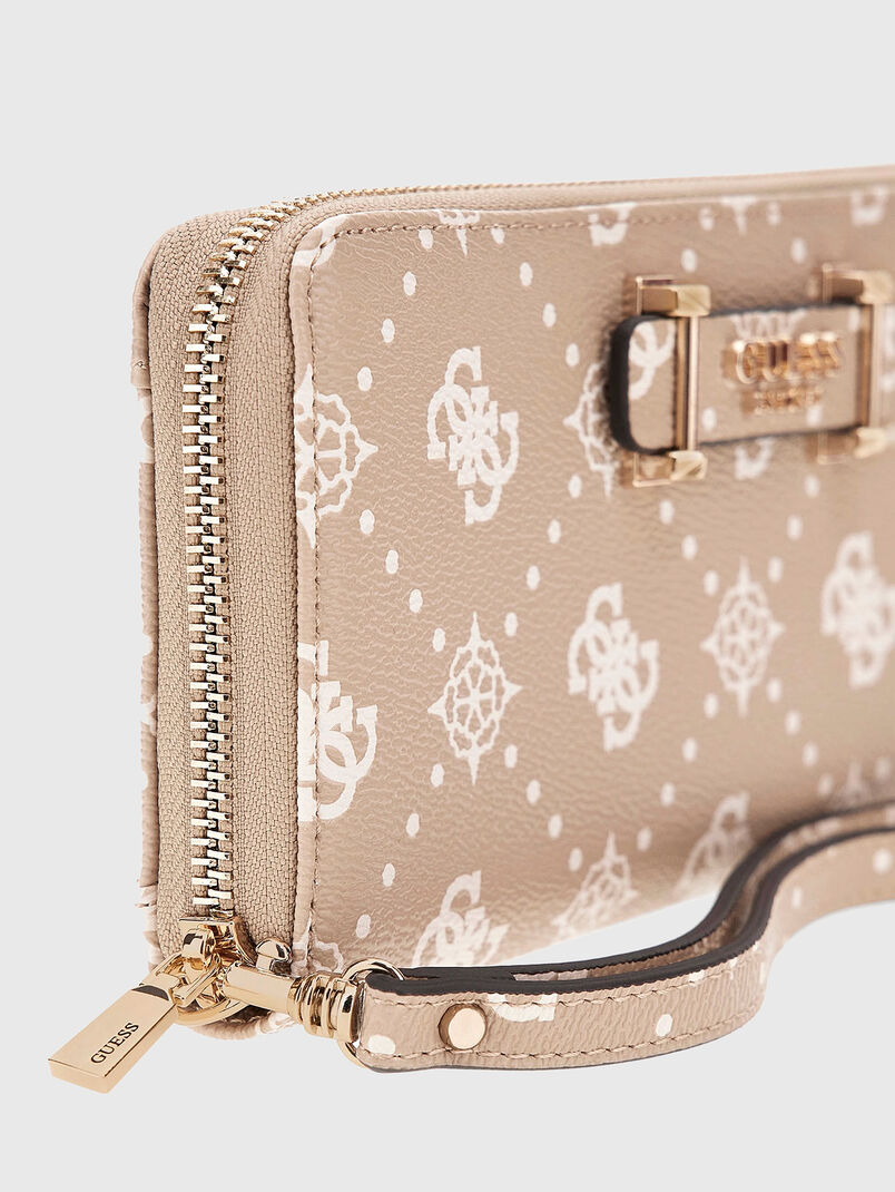 SILIA wallet with 4G print - 3