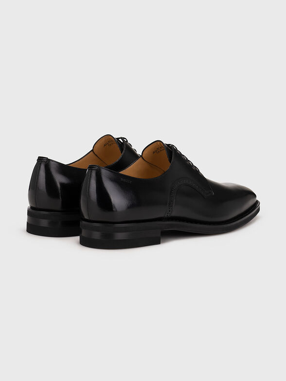 SCRIVANI leather derby shoes - 3