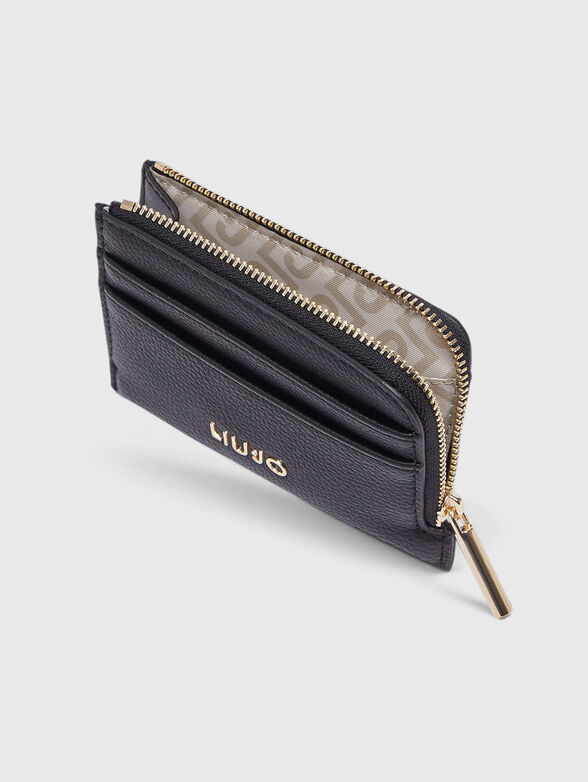 Cardholder with a zip - 4