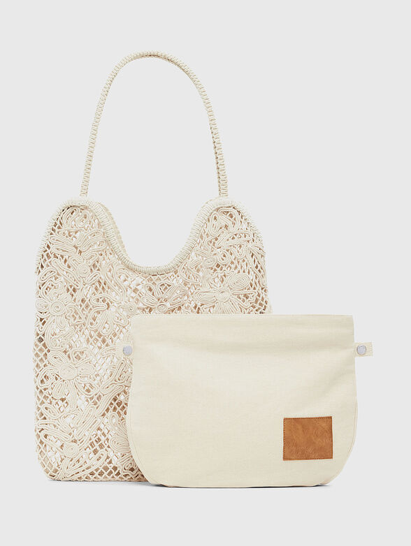 MARINETTE crochet shoulder bag - 5
