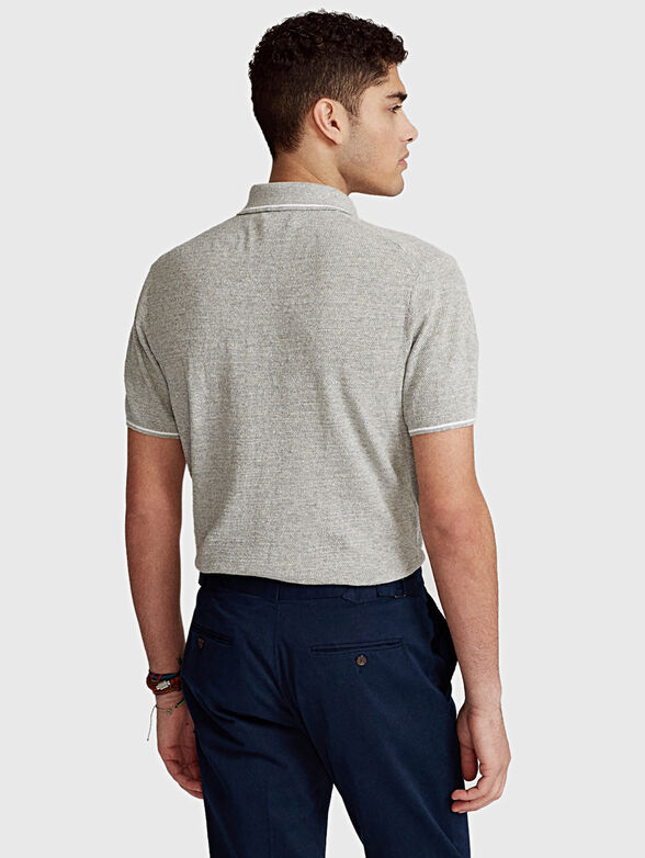 Grey polo-shirt - 2