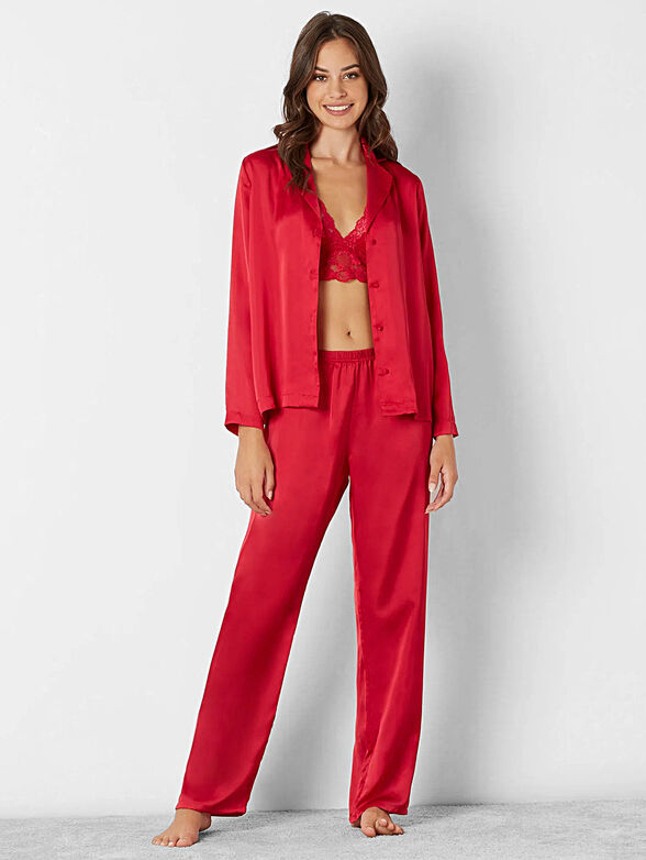 PRIMULA COLOR pajama top with buttons  - 2