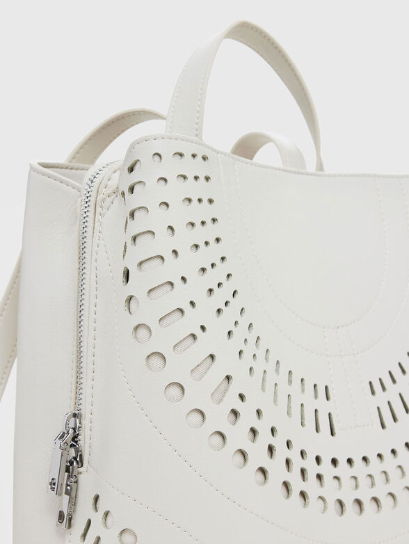 Backpack with perforated details - 5