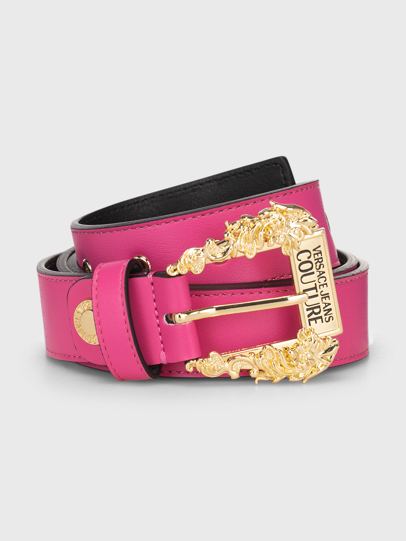 Pink versace belt store
