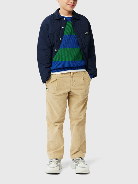 Striped cotton sweater - 2