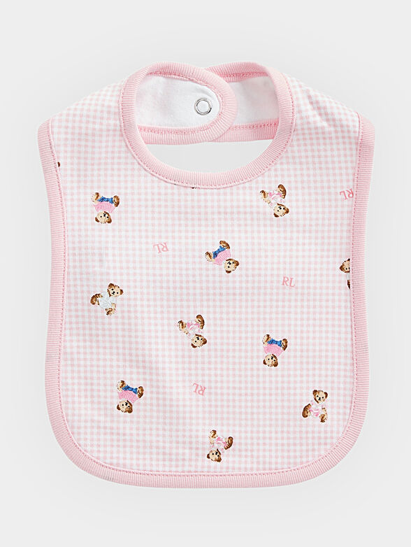 Bib with Polo Bear logo print - 1