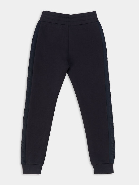 Sports trousers in dark grey color - 2