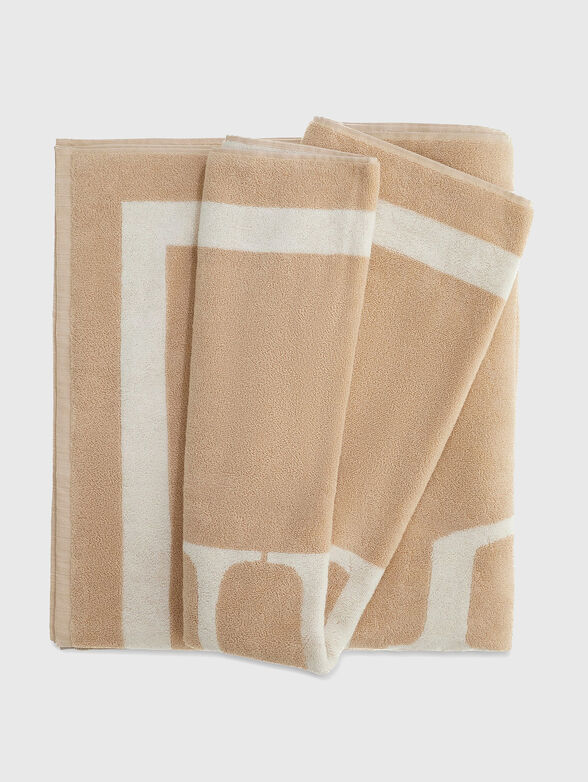 Beige beach towel - 2