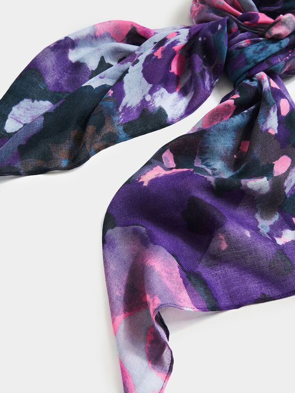 Scarf with print - 2
