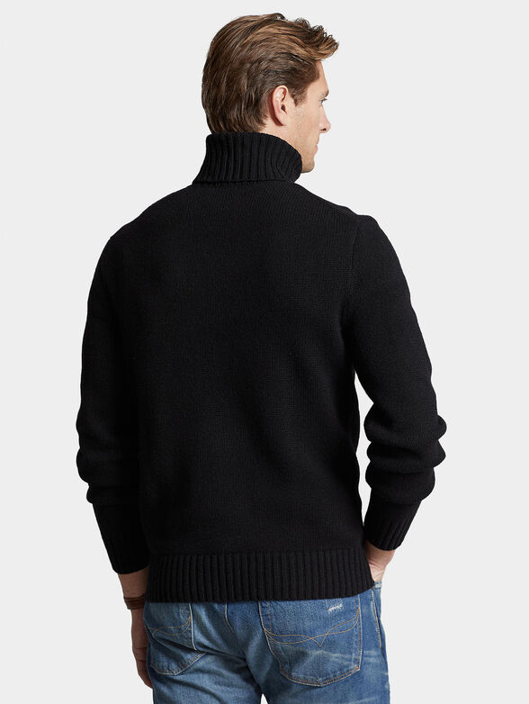 Sweater with turtleneck collar and Polo Bear motif - 3